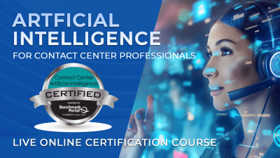 AI for Contact Center Professionals Certification 1 Contact Center Artificial Intelligence Certification