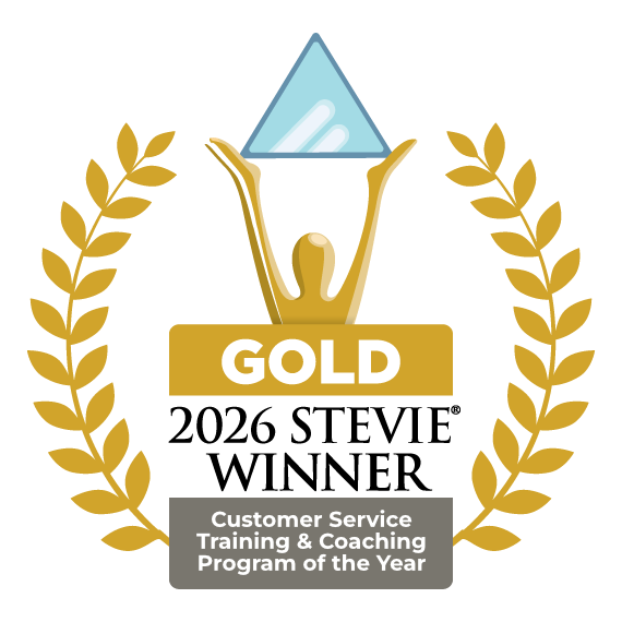 Stieve Awards Gold winner seal AI for Contact Center Professionals